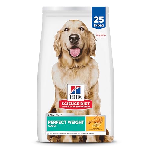 Hill's Science Diet Adult Perfect Weight Dry Dog Food, Chicken & Brown Rice, 25 lb. Bag - Image 2