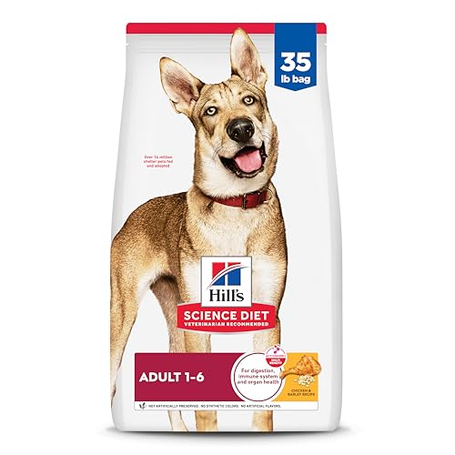 Hill's Science Diet Adult 1-6 Dry Dog Food, Chicken & Barley, 35 lb. Bag - Image 2