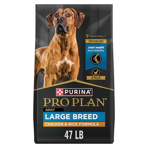 Purina Pro Plan High Protein, Digestive Health Large Breed Dog Food Dry, Chicken and Rice Formula - 47 lb. Bag - Image 2