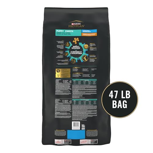 Purina Pro Plan Large Breed Chicken and Rice Formula Dry Puppy Food, High Protein Pet Food, 47 lb. Bag - Image 6