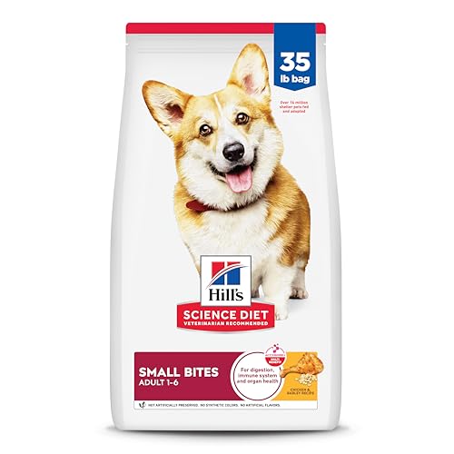 Hill's Science Diet Adult 1-6 Small Bites Dry Dog Food, Chicken & Barley, 35 lb. Bag - Image 2