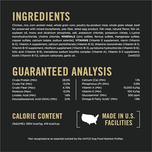 Purina Pro Plan Large Breed Chicken and Rice Formula Dry Puppy Food, High Protein Pet Food, 47 lb. Bag - Image 5