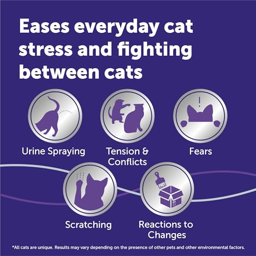 FELIWAY Optimum 6 x 30 Day Cat Calming Refills for Pheromone Diffuser, 6 x 48ml Value Pack - Helps Reduce Common Signs of Stress in Cats & Kittens, Enhanced Calming - Image 6