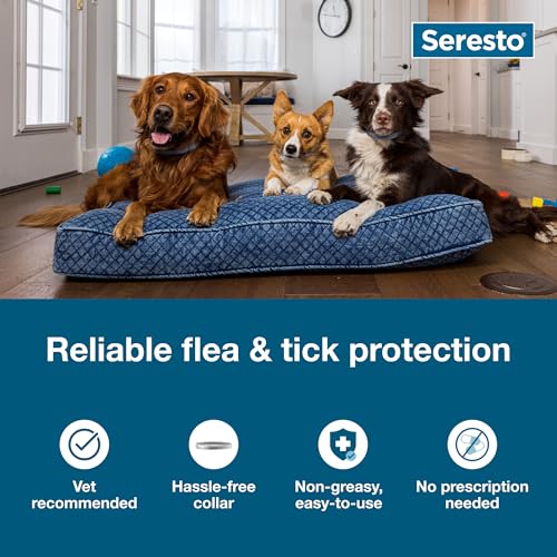 Seresto Small Dog Vet-Recommended Flea & Tick Treatment & Prevention Collar for Dogs Under 18 lbs. | 2 Pack - Image 5