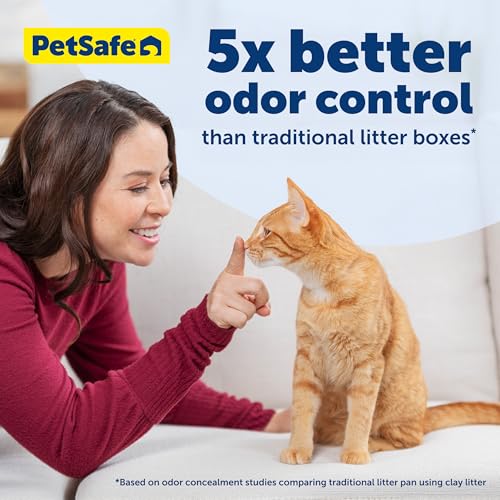 PetSafe ScoopFree Disposable Crystal Cat Litter Tray - Easy Cleaning Box - Refill Tray for Automatic Litter Box - Fresh Scent - 4.3 lb Bags - 6 Pack - Image 4