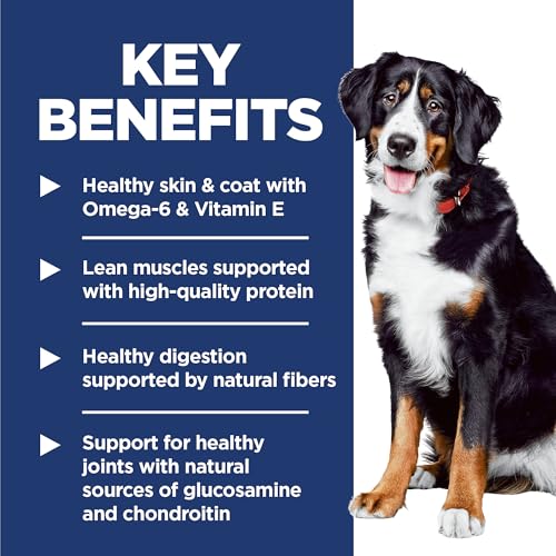 Hill's Science Diet Adult 1-5 Large Breed Recipe Dry Dog Food, Lamb Meal & Brown Rice, 33 lb. Bag - Image 4