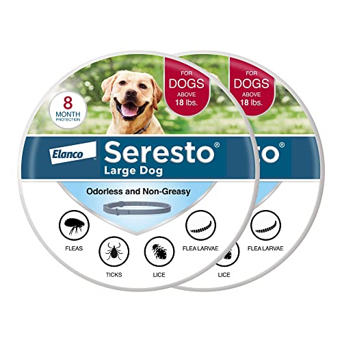 Seresto Large Dog Vet-Recommended Flea & Tick Treatment & Prevention Collar for Dogs Over 18 lbs. | 2-Pack - Image 3