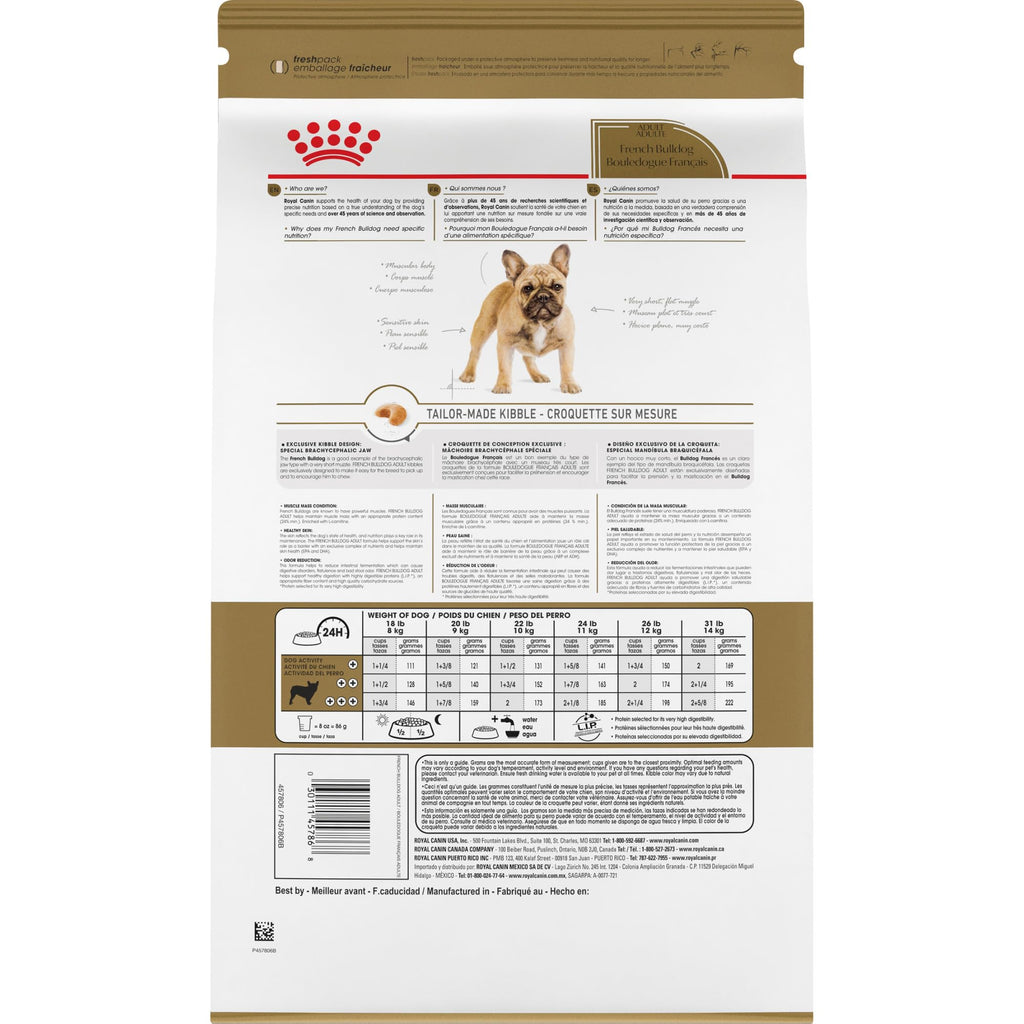 Royal Canin Breed Health Nutrition French Bulldog Adult Dry Dog Food, 17 lb Bag - Image 8